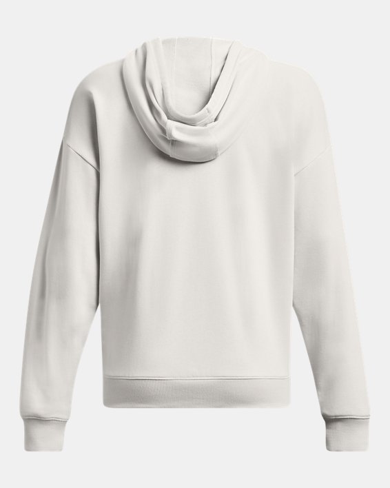 Project Rock Everyday Hoodie aus French-Terry für Damen, White, pdpMainDesktop image number 5